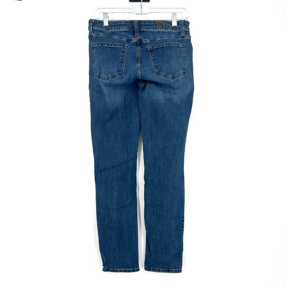KUT From The Kloth Women's Jeans Size 4 Medium Wash Blue Low Rise Classic Fit - Picture 2 of 15